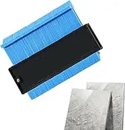 Contour Tool Gauge,Accurate Contour Gauge Profile Tool Measuring Tools - Carpenter Tools Reusable Woodworking Hand Tools for Woodworking Flooring