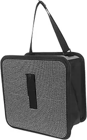 GANAZONO Foldable Car Trash Can with Design Leakproof Hanging Organizer for Backseat Storage Includes Car Purse Holder Stylish Functional Auto Accessory