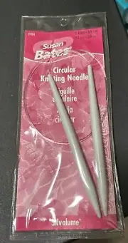 Susan Bates Size 11 Bulky 24" Plastic Circular Knitting Needles