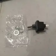 HONEYWELL Wet Location Toggle Switch, DPST, Off-(on), 10 amps, Quick Disconnect