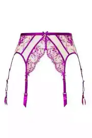 Dita Von Teese Femmoiselle Suspender Belt Shocking Violet D46034 Shocking Violet