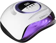 UV Nail Lamp, Yakiter 72 LED Intelligent Infrared Automatic Sensor LED Nail Dryers, 4 Timer Settings, for Nail Salons and Homes