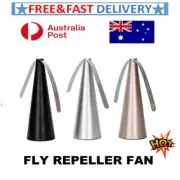 Fly Free Entertaining Chemical Fly Trap Repellent Fly Fan Indoor Outdoor Home IH