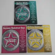 KARAOKE LEGEND SERIES 3 CD+G BOYZONE,SPICE GIRLS,BRITNEY SPEARS/CHRISTINA A,NEW!