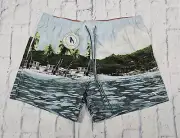 Ted Baker London MENS SZ 6 2XL Swim Shortti Trunks Tropical Worlds Your Lobster