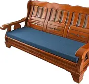 Loveseat Bench Seat Cushion 2 3 4 Seater, Long Chair Cushion Indoor Furniture,120/150/140/180 cm,Thick 5cm High Density Sponge Seat Pad,Non-Slip Removable(Color 7,35x35x5cm)