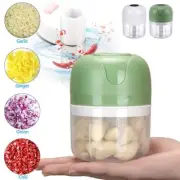 Electric Mini Garlic Chopper Meat Onion Grinder Crusher Cutter for Vegetable US