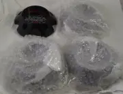 Ultra Wheels XTREME Gloss Black Custom Wheel Center Cap Caps Set 4 # 89-9055BKX