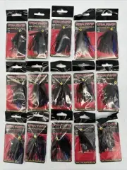 (15) Lethal Weapon Lure Company Swim Jigs Bass Fishing Lures 1/4 & 3/8oz