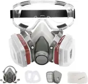 Half Face Mask.Reusable Full Face Mask Safety Dust Face Cover Reusable