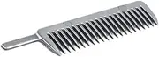 Oshhni Horse Comb Horse Grooming Comb Cleaning Tool Horse Massaging Tool Metal Pulling Comb Cattle Grooming Brush Pet Dematting Tool