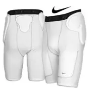 Nike Pro Dri-Fit Compression Shorts Men’s XL White Padded Football Girdle NWT