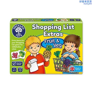 英國orchard toys 購物清單shopping list 巴士站臺兒童桌遊