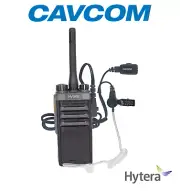 Hytera PD402i UHF DMR Two-Way Radio w/FREE CavCom Acoustic Mic