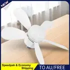 AU Detachable Five Leaf Fan with LED Lantern 3 Gears E26/E27 Base for Home Outdo