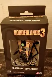 New Sealed Borderlands 3 Claptrap 4inch Static Figure Vinyl NOS