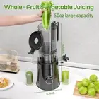 Cold Press Slow Masticating Juicer, 5" Feeding Chute Fit Whole Fruits&Vegetable