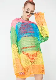 [Current Mood] Sorbet Shortie Crochet Hoodie