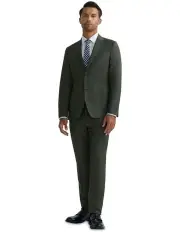 [Oxford] Byron Suit Wool Trouser in Green