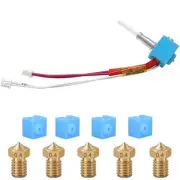 Hotend Kit,3D Printer Assembled Print Hotend Kit with 4PC Silicone8539