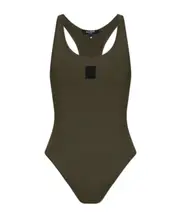 logo patch one-piece FR34,FR38,FR40,FR42 green