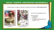 2024 Topps Archive Baseball Hobby Box