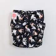 Monarch Reusable Pocket Cloth Nappy, Disco Bears