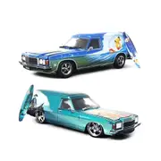 DDA 1:24 Scale Sea Witch Holden HJ Panel Van Twin Set Model Collectible
