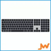 Apple Magic Keyboard With Touch ID And Numeric Keypad - Black