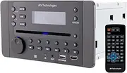 Car Stereo with Bluetooth,IRV Technology iRV62 Wireless RV Radio,Supports HDMI ARC,APP,Digital Surround Sound,A&FM,DVD,MP4,CEC,NFC,Clock,USB Charging,2 Zones Wall Mount Car Audio Receiver