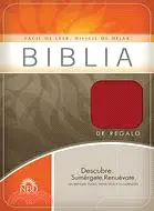 Biblia NBD de regalo y premio en rojo/ Gift and Award Bible NDB Red: Leatherflex, Biblia De Regalo Y Premio / New Bible of God, Red, Leatherflex, Gift and Award Bible