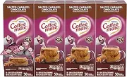 Nestle Coffee mate Coffee Creamer, Salted Caramel Chocolate, Liquid Creamer Singles, Non Dairy, No Refrigeration, Box of 50 Singles (Pack of 4)