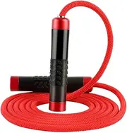 BRIGHTFUFU Alloy Weighted Skipping Rope for Adults Boys and Girls Jump Rope Endurance Training Tool