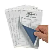 (60) Youth Baseball or Softball Line-Up Lineup Cards ~ 4-Part Forms ~ New!