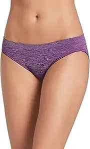 [Jockey] Women's Underwear Smooth & Shine Seamfree Heathered Bikini