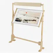 Embroidery Masterframe - Deluxe Needlepoint Crewel Stitch Frame for Large-Sized