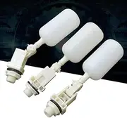 3 Pack Plastic Float Ball Valve, 1/2 Inch Automatic Water Level Control Valve Float Ball with Adjustable Arm for Livestock Water Trough, Aquariums, Ponds, Aquaculture