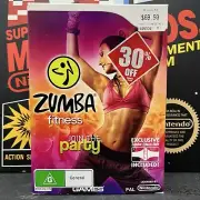 Zumba Fitness BRAND NEW SEALED Nintendo Wii PAL FREE TRACKED POSTAGE