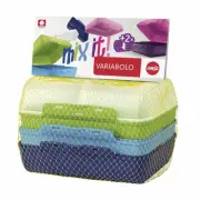 Emsa Variabolo Boys Half Bowls 4 pcs Bread Box Kids Box Divider