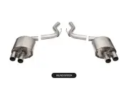 Corsa /R 5.2L V8 Dual Rear Axle-Back- S/S Dual Rear Exit FOR 2015-2020 Ford Must