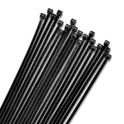 6" to 20" INDUSTRIAL BLACK WIRE CABLE ZIP UV NYLON TIE WRAPS TIE US SELLER