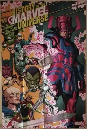 History Of Marvel Universe McNiven 2019 Folded Promo Poster (24x 36) New! FP237