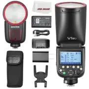 V1S Flash V1-S USA Version Round Head Camera Flash, 2.4G TTL Flash, 1/8000s H...