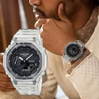 在飛比找Yahoo奇摩購物中心優惠-CASIO 卡西歐 G-SHOCK 農家橡樹 透明特別版 八