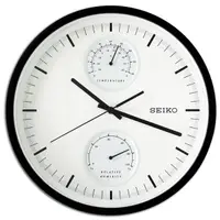 在飛比找蝦皮購物優惠-【SEIKO】 日本 精工 SEIKO 指針溫溼度 靜音 掛