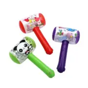Musical Inflatable Hammer Toy with Ring Bell for Baby Grab Sensory Training Gift