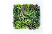 YES4HOMES 12 Artificial Plant Wall Grass Panels Vertical Garden Foliage Tile Fence 50X50 CM