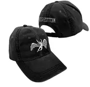 Led Zeppelin Washed logo Baseball Hat Cap