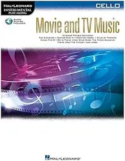 Hal Leonard Instrumental Play-Along Movie and TV Music for Cello Book with Online Audio