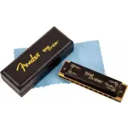 Fender Blues Deville 10 Hole Major Diatonic Harmonica, Key of C with Case